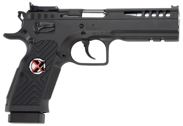 Picture of Tanfoglio IFG TFSTOCKMX9 Stock Master Xtreme 17+1 Black Black