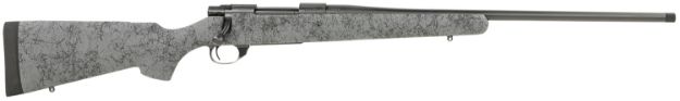 Picture of Howa HHS43161 M1500 HS Precision 308 Win 5+1 22" Threaded Barrel, Black Metal Finish, Gray Black Webbed Fixed HS Precision Stock