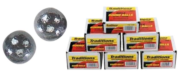 Picture of Traditions A1241 Rifle Round Balls  50Cal Lead Ball 177gr 20/Box