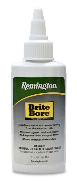 Picture of Remington Accessories 18367 Brite Bore  Against Copper Build Up, Fouling 2 oz Squeeze Bottle