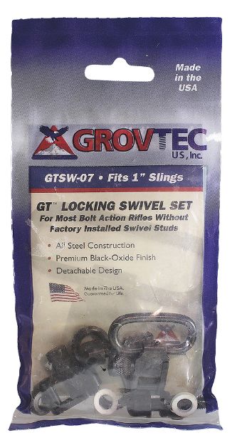 Picture of GrovTec US Inc GTSW07 Locking Forend Set Air Rifle 1" Detachable Black Oxide Crosman 1400 Steel