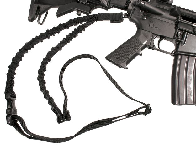 Picture of Blackhawk 70GS12BK Storm Rifle Sling Black Nylon Webbing 46"-64" OAL 1.25" Wide Single-Point Design