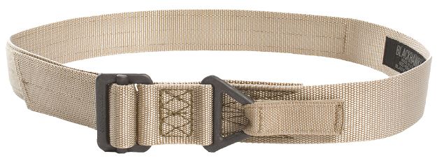 Picture of Blackhawk 41CQ01DE CQB Riggers Belt Tan Nylon 41" 1.75" Wide Hook & Loop Closure