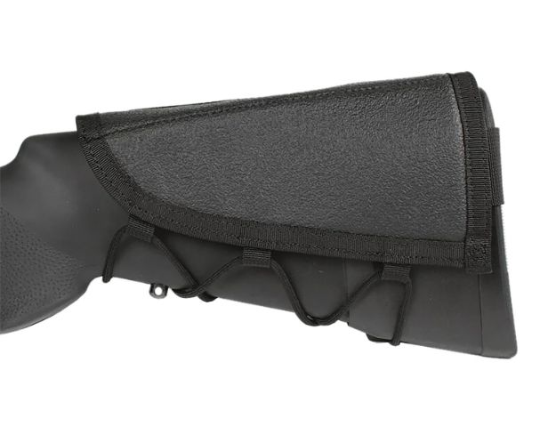 Picture of Blackhawk 90CP02BK Ammo Cheek Pad  Black Nylon 5rd Rifle Buttstock Mount