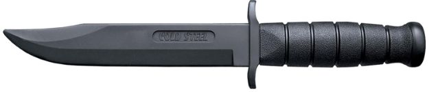 Picture of Cold Steel CS92R39LSF Leatherneck SF Trainer 7" Fixed Plain Santoprene Blade/5" Black Santoprene Handle