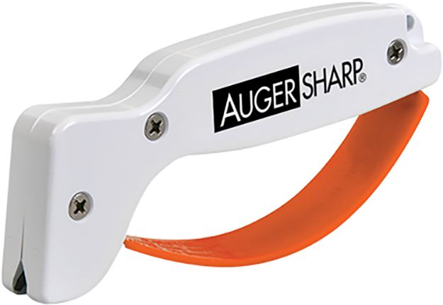 Picture of AccuSharp 007C AugerSharp Sharpener Diamond Tungsten Carbide Sharpener White/Orange