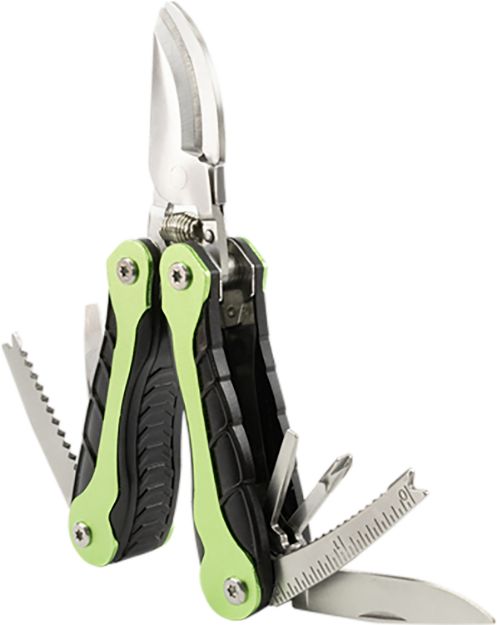 Picture of AccuSharp 084C Gardener's  Black/Green Folding Plain Blade