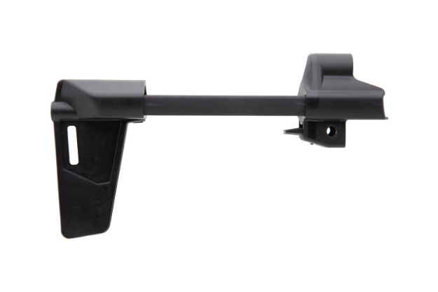 Picture of Magpul MAG1072-BLK BSL Arm Brace  Collapsible Black Synthetic with M-LOK Slot & 10.50" OAL for HK 94,  MP5