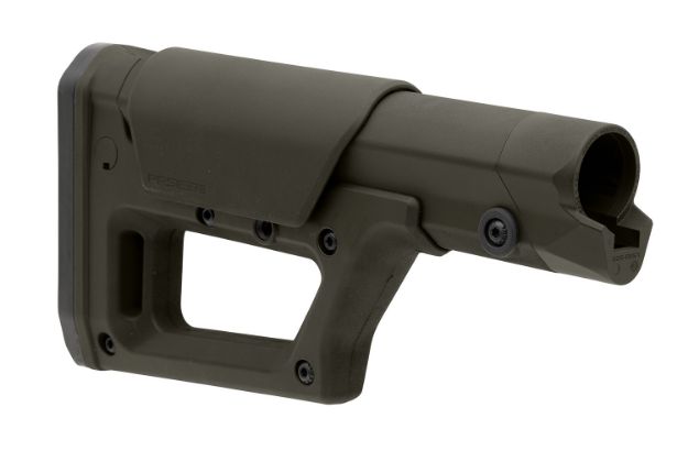 Picture of Magpul MAG1159-ODG PRS Lite Precision Stock OD Green Polymer/Metal Adjustable w/Rubber Buttplate