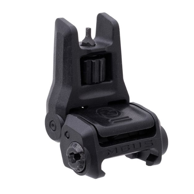 Picture of Magpul MAG1166-BLK MBUS 3 Sight Front  Black Flip Up AR-10/AR-15/M4/M16/M110/SR-25