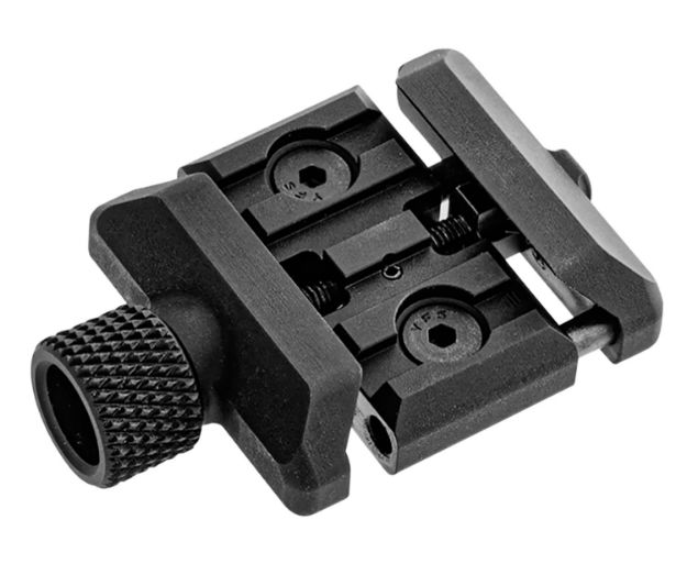 Picture of Magpul MAG1196-BLK QR Rail Grabber Rail Adapter Set 17S Black Aluminum