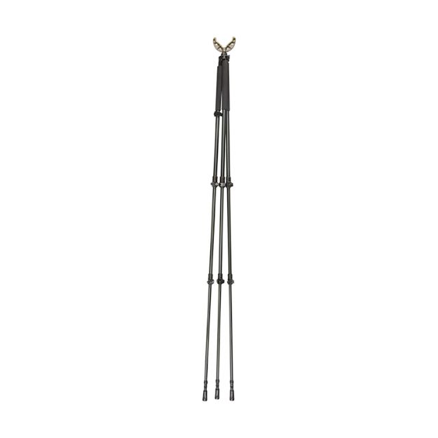 Picture of Allen 21412 Axial  Tripod Black Aluminum w/Rubber Feet 61" Vertical Adjustment