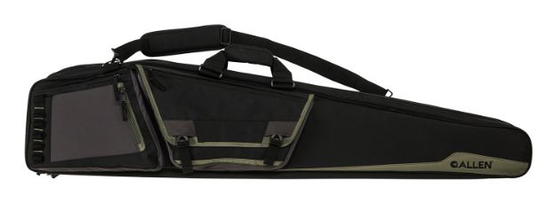 Picture of Allen 90650 Rocky Double Rifle Case 50" Black Endura w/Tan Trim, Daisy Chain Loops, Lockable Zippers, Adjustable/Removeable Padded Shoulder Strap Holds 2 Rifles