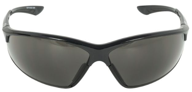 Picture of Walker's GWPIKNOF1SMK Ballistic Eyewear IKON Tanker Adult Smoke Gray Lens Matte Black Frame