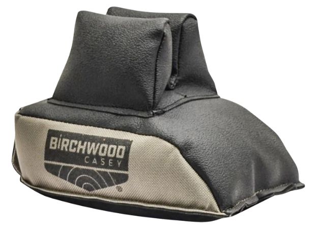 Picture of Birchwood Casey URBF Universal Rear Bag  Prefilled Tan Polyester Black Leather Top