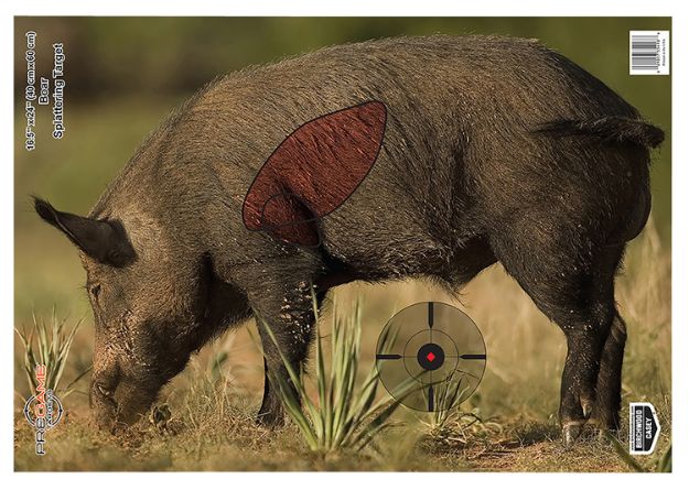 Picture of Birchwood Casey 35408 Pregame  Boar Paper Target 16.50" x 24" 3 Per Pkg