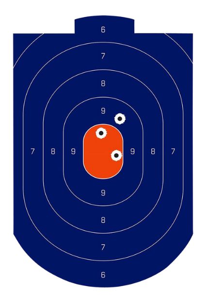 Picture of Birchwood Casey 35714 Dirty Bird Silhouette Target Silhouette Tagboard Target 12" x 18" 100 Per Pkg