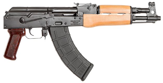 Picture of Century Arms HG1916N Draco  7.62x39mm 30+1 12.25" Chrome Lined Hammer-Forged Barrel, Black Stamped Receiver, Wooden Handguard, Polymer Pistol Grip, Includes 1 Magazine