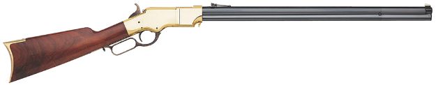 Picture of Taylors & Company 550285 1860 Henry 45 Colt (LC) Caliber with 13+1 Capacity, 24.25" Blued Barrel, Brass Metal Finish & Walnut Stock Right Hand (Full Size)