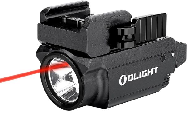 Picture of Olightstore Usa Inc BALDRRLMINI Baldr RL Mini  Black Aluminum Alloy 600 Lumens 130 Meters Beam