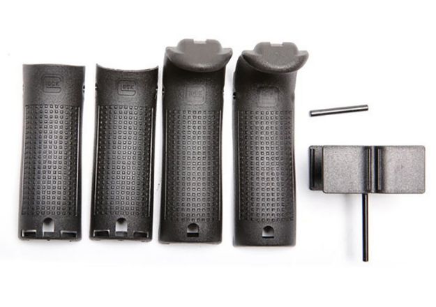 Picture of Glock 30820  Backstrap/Beavertail Set Black Polymer