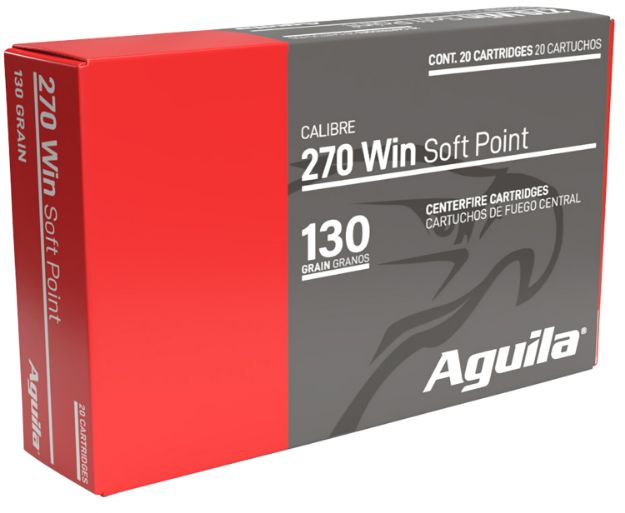 Picture of Aguila 8053AG   270Win 130gr InterLock Boat Tail Soft Point 20 Per Box/10 Case