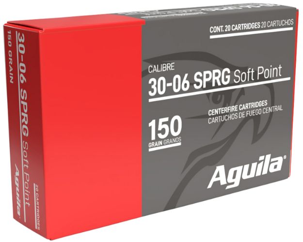 Picture of Aguila 8108AG   30-06Springfield 150gr InterLock Boat Tail Soft Point 20 Per Box/10 Case