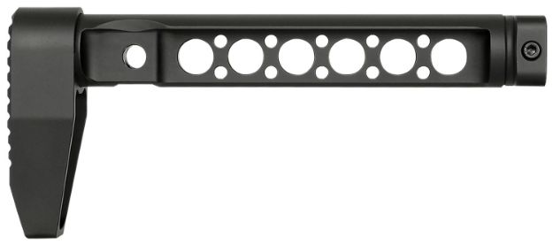 Picture of Midwest Industries MISTAPLWS Stock Tube  Aluminum Black Anodized AR-15