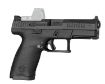 Picture of CZ-USA 91536 P-10 C  9mm Luger 15+1 4.02" Black Steel Barrel, Black Nitride Optic Ready/Serrated Steel Slide, Black Polymer Frame w/Picatinny Rail