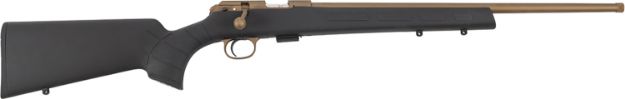 Picture of CZ-USA 02394 CZ 457 American 22 LR 5+1 20" Bronze Cerakote Steel Threaded Barrel, American Style Black Synthetic Stock