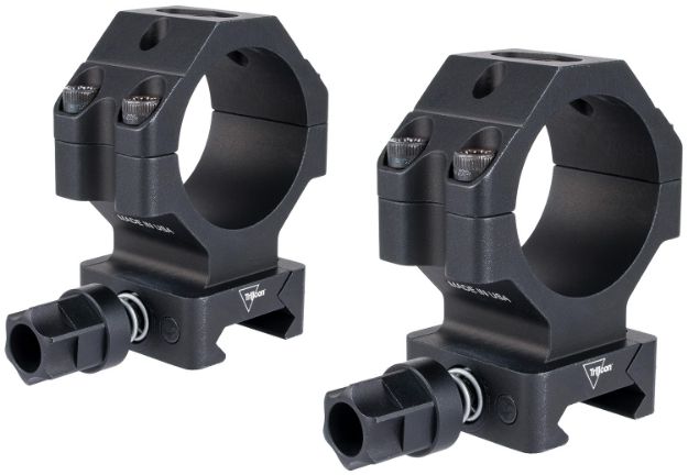 Picture of Trijicon AC22066 Scope Rings with Q-LOC Technology  Matte Black  30mm High