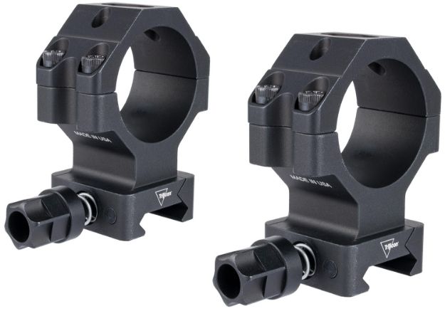 Picture of Trijicon AC22067 Scope Rings with Q-LOC Technology  Matte Black  30mm  Extra High