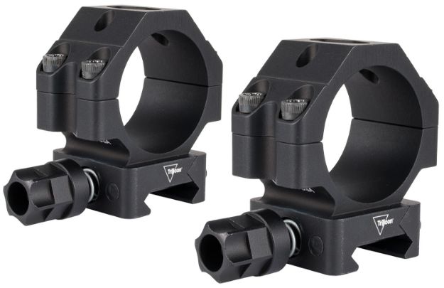 Picture of Trijicon AC22068 Scope Rings with Q-LOC Technology  Matte Black  34mm Low