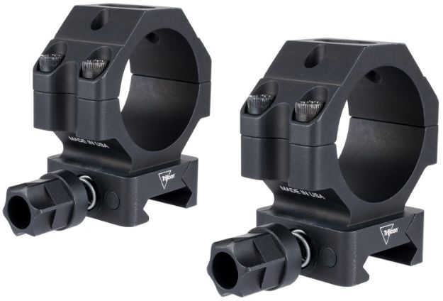 Picture of Trijicon AC22069 Scope Rings with Q-LOC Technology  Matte Black  34mm Medium