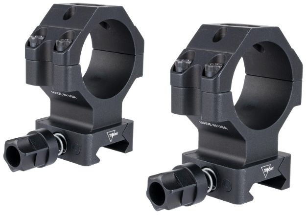 Picture of Trijicon AC22071 Scope Rings with Q-LOC Technology  Matte Black  34mm  Extra High