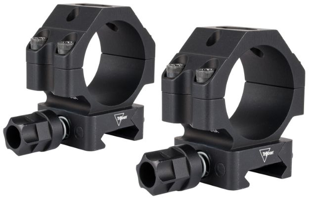 Picture of Trijicon AC22072 Scope Rings with Q-LOC Technology  Matte Black 35mm Low