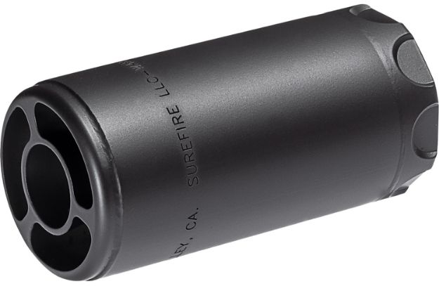 Picture of SureFire WARDEN5/8-24-BK Warden  5.56mm/7.62mm 5/8x24 Stainless Steel Black Cerakote