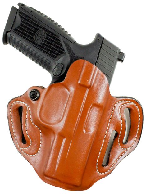 Picture of DeSantis Gunhide 002TA8YZ0 Speed Scabbard  Tan Fits Smith & Wesson M&P 5.7 Belt Loop Mount Right Hand