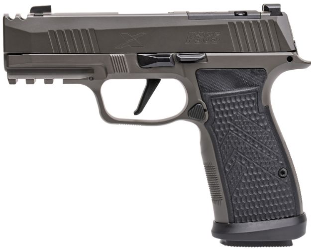 Picture of Sig Sauer 365AXGCA9LEGION10 P365 AXG Legion 9mm 10+1 3.10" Compact Frame Legion Gray Cerakote Stainless Steel Slide G-10 Grip