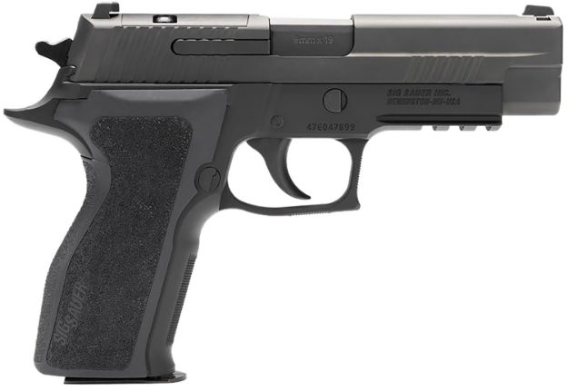 Picture of Sig Sauer 226R9BSER2 P226 Elite 9mm Luger 10+1 4.40" Black Nitron Optic Cut/Serrated Stainless Steel E2 Grip