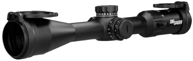 Picture of Sig Sauer Electro-Optics SOW46001 Whiskey4  Black 6-24x50mm 30mm Tube MOA Milling Hunter 2.0 Reticle