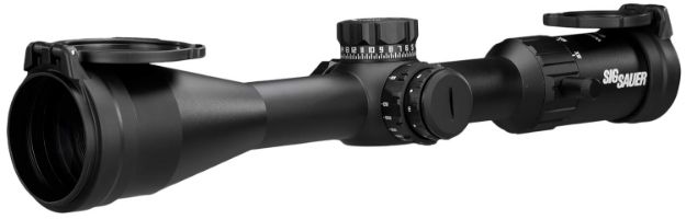 Picture of Sig Sauer Electro-Optics SOW46002 Whiskey4  Black 6-24x50mm 30mm Tube Illuminated MOA Milling Hunter 2.0 Reticle