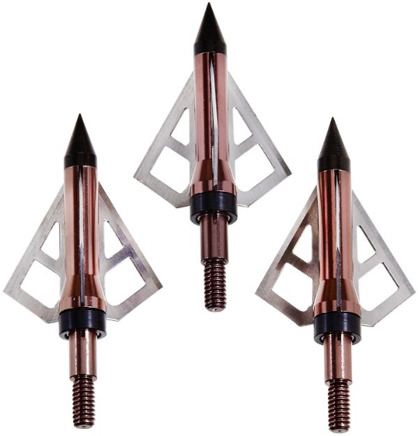 Picture of Allen 14611 Optimus Broadhead Rose Gold 3 Pack