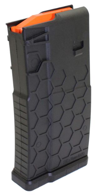 Picture of Hexmag HX20SR2551BL SR-25  Black Detachable 20rd 308 Win 7.62x51mm NATO for AR-10