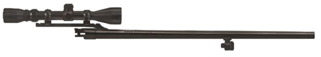 Picture of Mossberg 92156 OEM  12 Gauge 24" Slug Barrel w/Cantilever Mount, Fully-Rifled Bore & Blued Finish, For Use w/Mossberg 500 & Maverick 88 6-Shot Models, Includes 3-9x40mm Scope