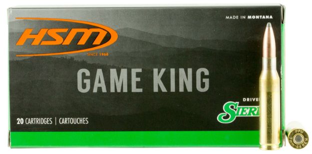 Picture of HSM 7MM087N Game King  7mm-08 Rem 140 gr Sierra GameKing Spitzer Boat Tail 20 Per Box/ 25 Case