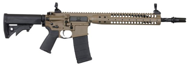 Picture of LWRC ICR5PBC16SPR Individual Carbine SPR 5.56x45mm NATO 16.10" 30+1 Patriot Brown Black Adjustable Stock Black Magpul MOE+ Grip