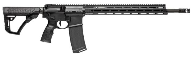 Picture of Daniel Defense 0212816541055 DDM4 V7 Pro *CA Compliant 5.56x45mm NATO 18" 10+1 Black Hard Coat Anodized 6 Position w/SoftTouch Overmolding Stock