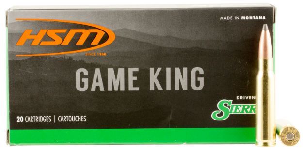 Picture of HSM 30842N Game King  308 Win 165 gr Sierra GameKing Spitzer Boat Tail 20 Per Box/ 25 Case