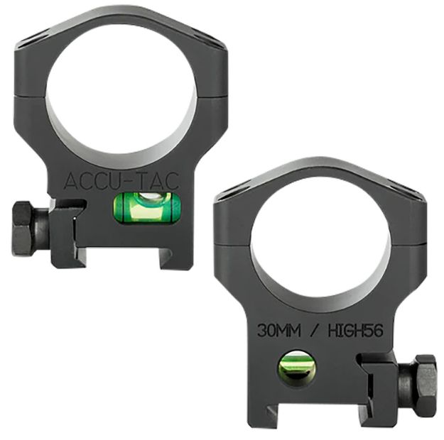 Picture of Accu-Tac HSR300 30 MM Scope Rings  Flat Black